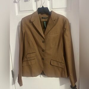 Lauren Ralph Lauren Brown Women's Blazer
